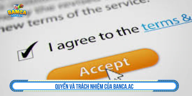 Điều Khoản Dịch Vụ - Quy Định Sử Dụng Quyền và trách nhiệm của Banca.ac